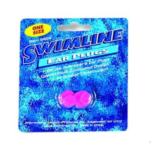 Swimline Rubber Swimming Ear Plugs