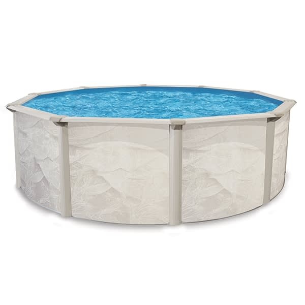 Trevi Echo 18' Round ABG Pool, No Liner, 48" Wall