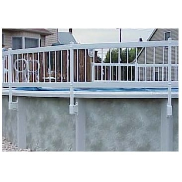 Premium 24 Fence Kit A- 8 Section Basein Taupe