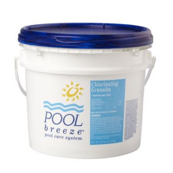 Pool Breeze Chlorinating Granules Di-Chlor 25 lb Pail