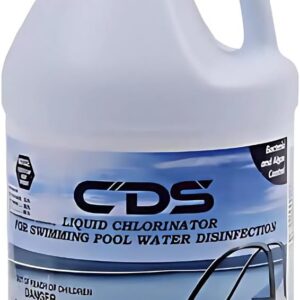 Champion Pool Shock - Ready to Use Liquid Chlorine - Commercial Grade 12.5% Concentrated Strength - 1 Gallon